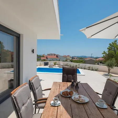 With Two Pools Villa Vodice