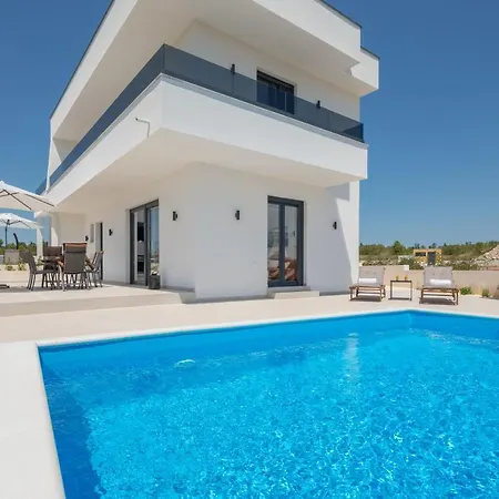 With Two Pools Villa Vodice